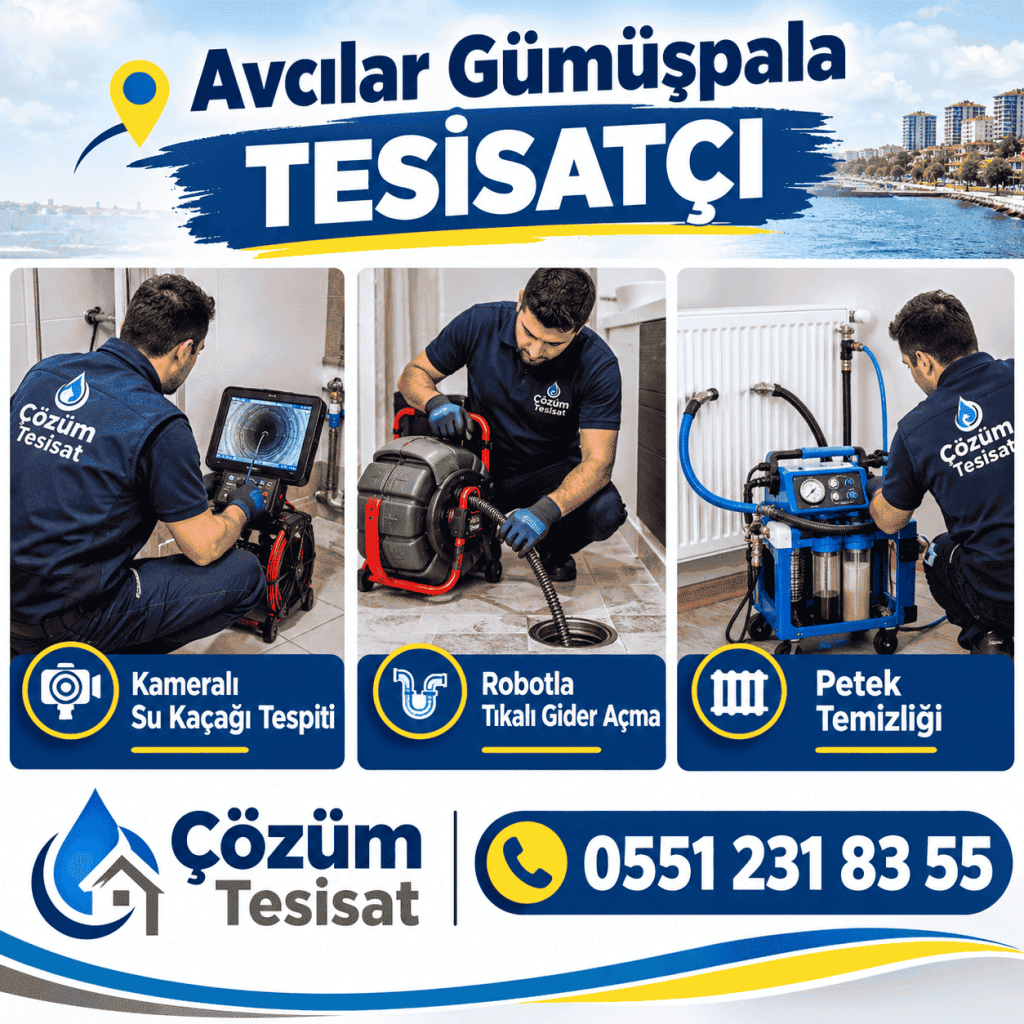 avcılar gümüşpala tesisatçı