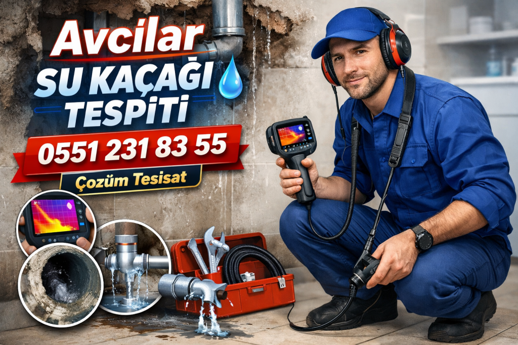 avcılar su kaçağı tespiti